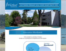 Tablet Screenshot of montbareil.net